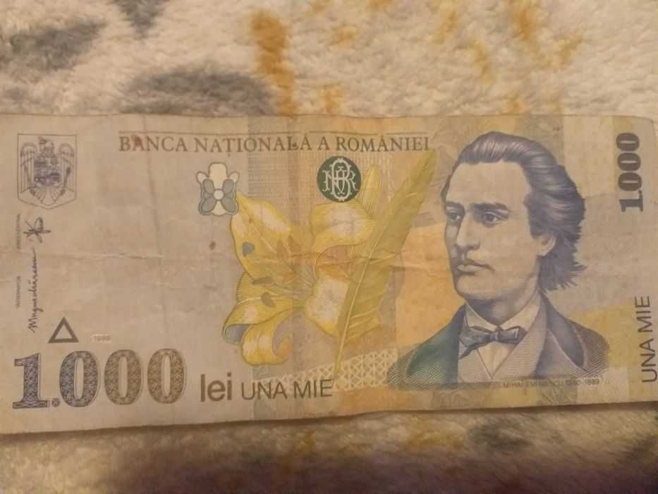 Bancnota 1000 LEI 1998 de colectie