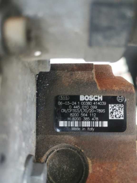 Pompa înaltă 0 445 010 099 Bosch H 8200 385 478 motor 2.0dci M9R