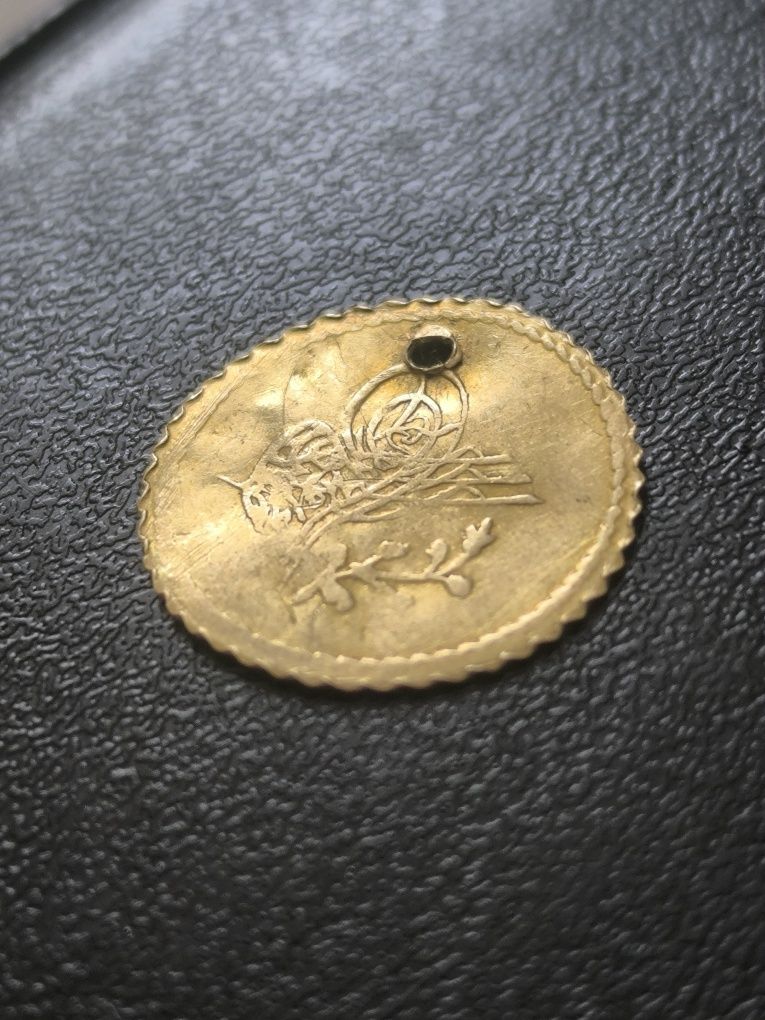 Златна монета, MAHMUDYE ALTIN 1839 год,султан Абдул Меджит,0.65 гр.20к