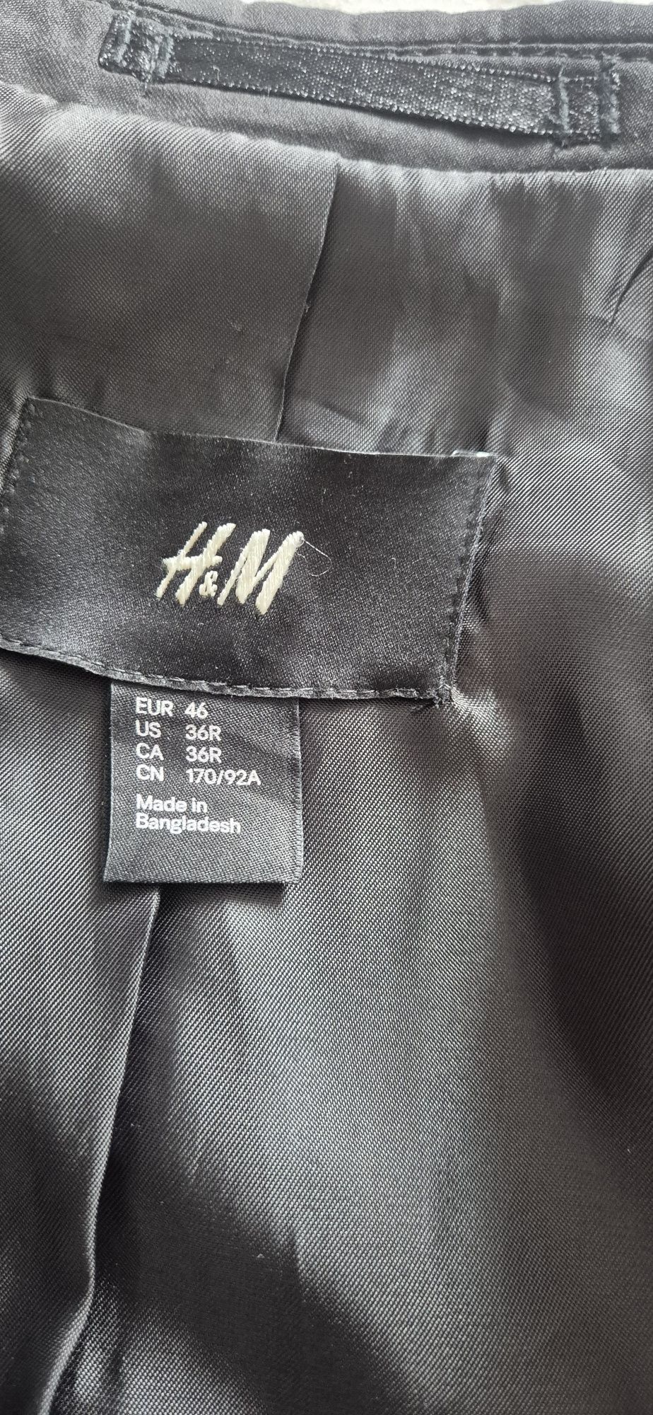 Черно сако H&M размер 46