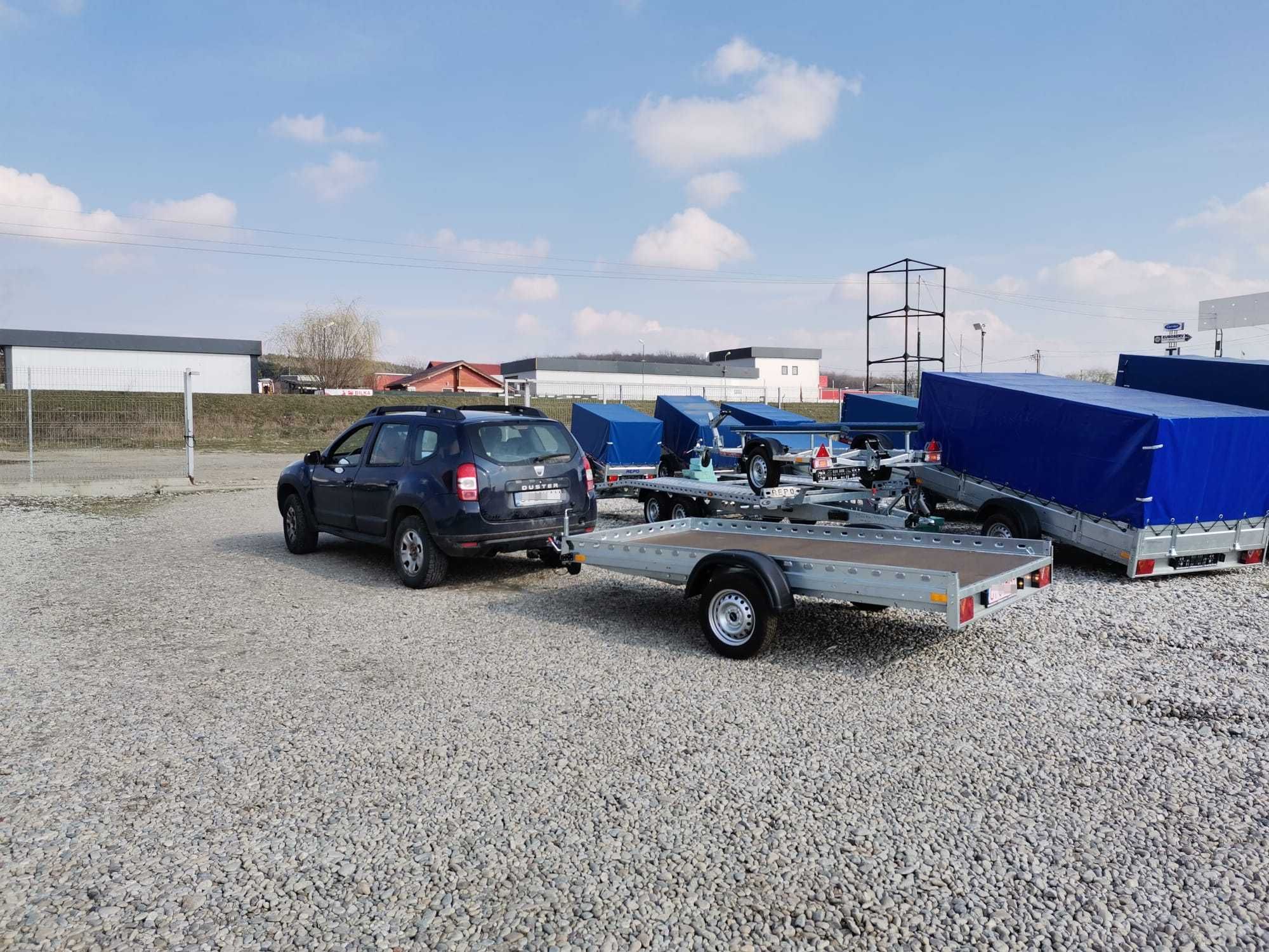 Remorca Auto 750 KG Moto Auto Atv Transport Platforma 750 Kg Dublu Ax