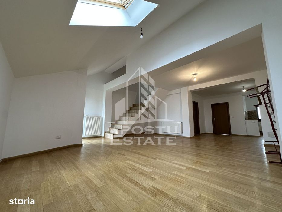 Penthouse cu 3 camere, 2 bai si 2 terase in Giroc, zona planetelor.