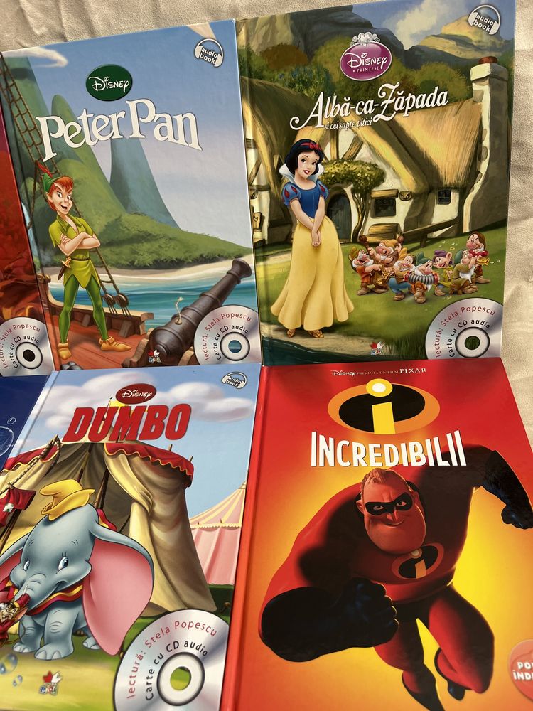 Carti Disney cu cd audio