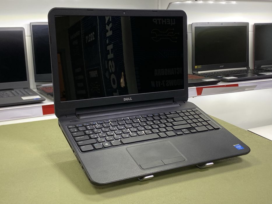Ноутбук Dell Celeron N2830 / 4GB / 500GB. Работает строго от сети