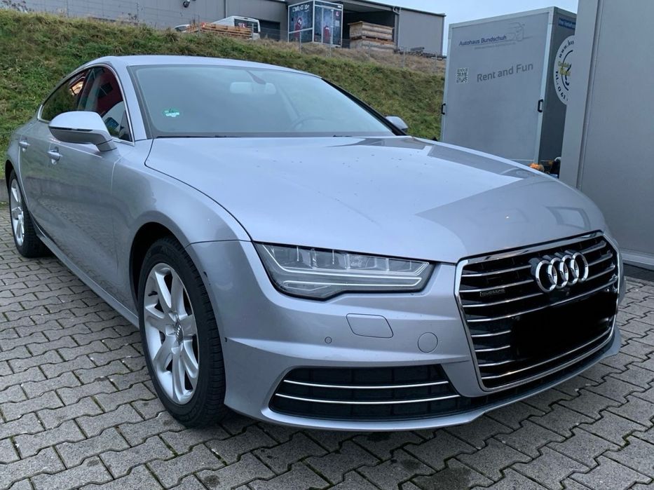Fata completa Audi A7 4G Facelift 2014-2018, Capota / Bara / Aripi