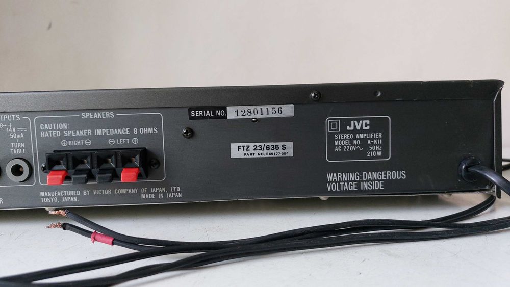 JVC A K 11 slim muzica