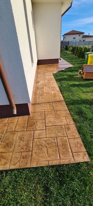 Lac protector Impermeabilizant  Beton Amprentat si Pavele