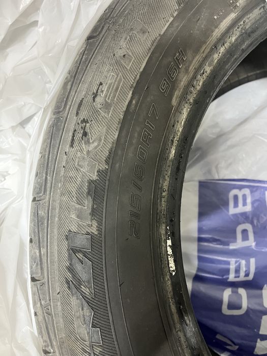 4 летни гуми Falken 215/60 R17 – 5.5 мм DOT 0917
