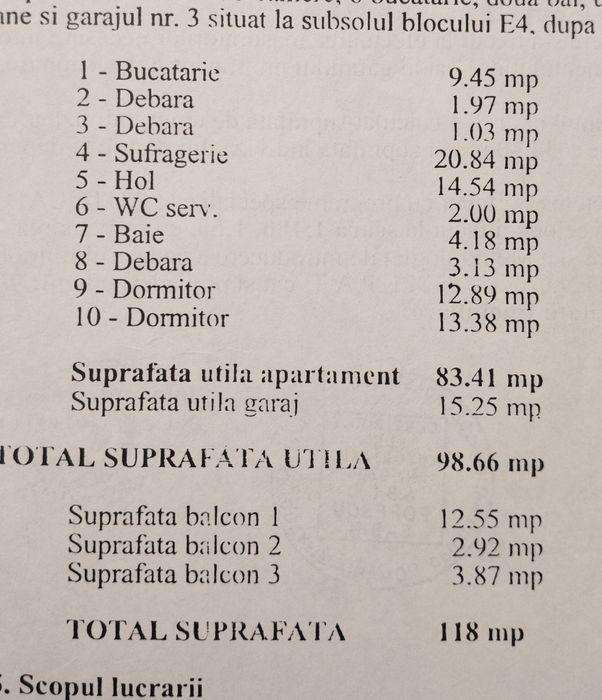 Vand apartament 3 camere deosebit