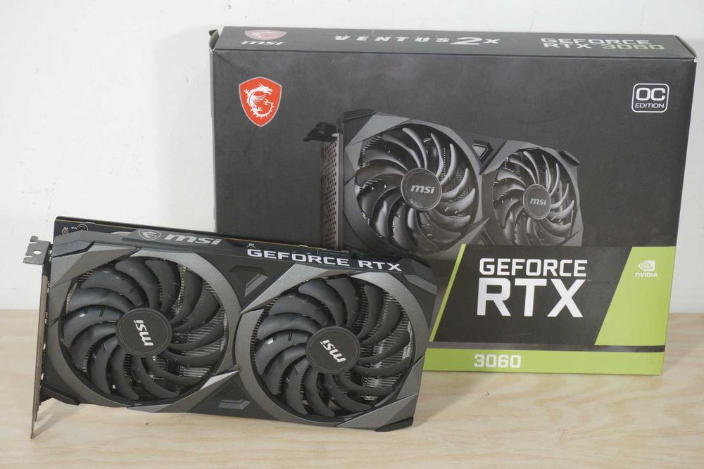 Видеокарта RTX 3060 12GB MSI Ventus / вкл ДДС