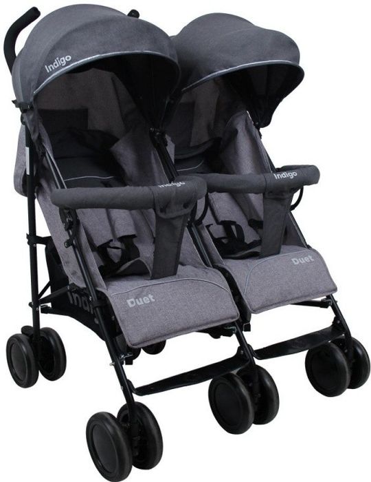 Коляска для новорожденных двойная, Очень удобная, доставка со склада.