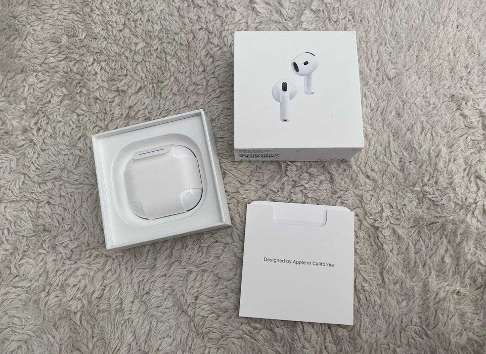 AirPods 4 Anc Orginal 100% Идеал Состояния Полный Комплект