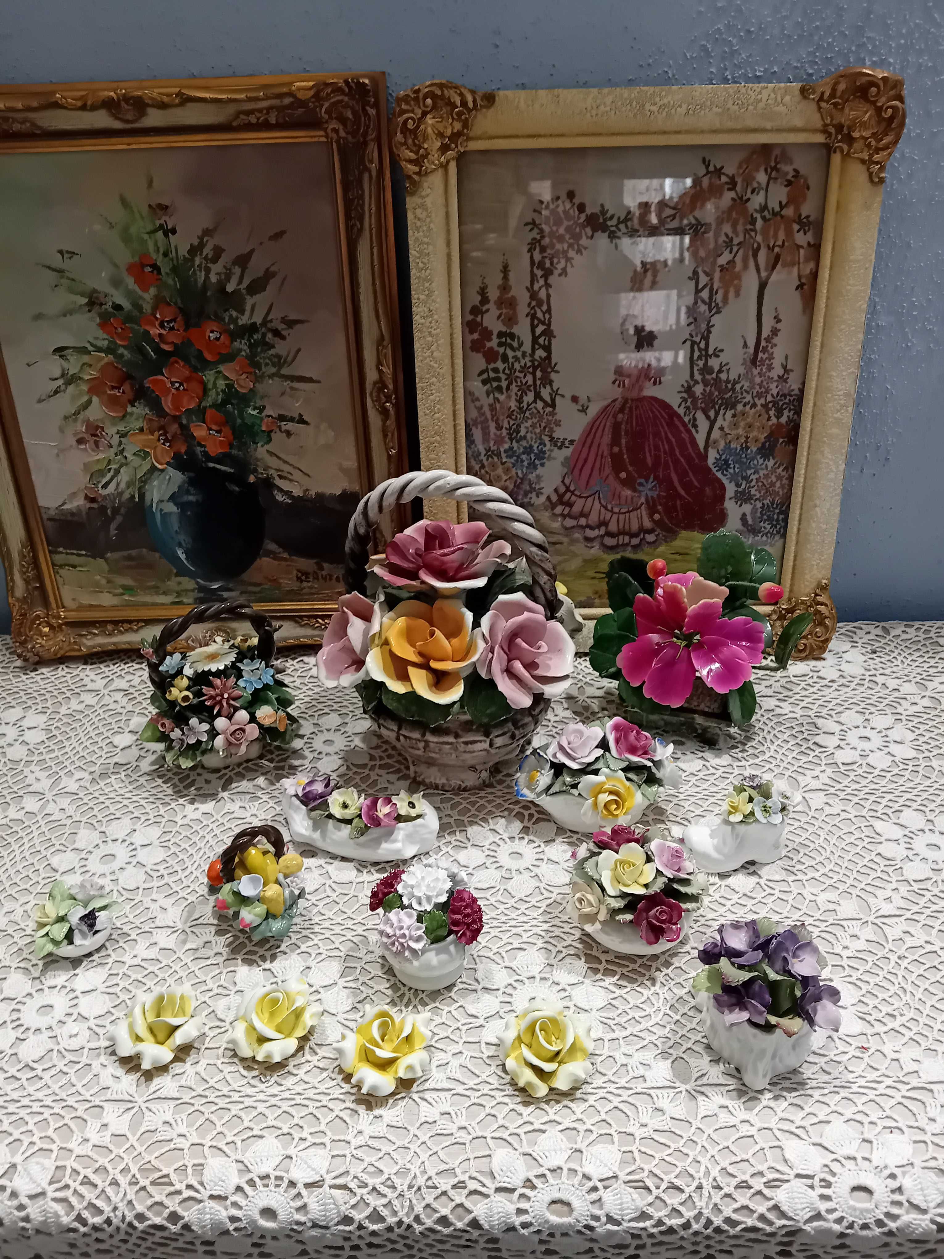 Кошница с цветя Каподимонте