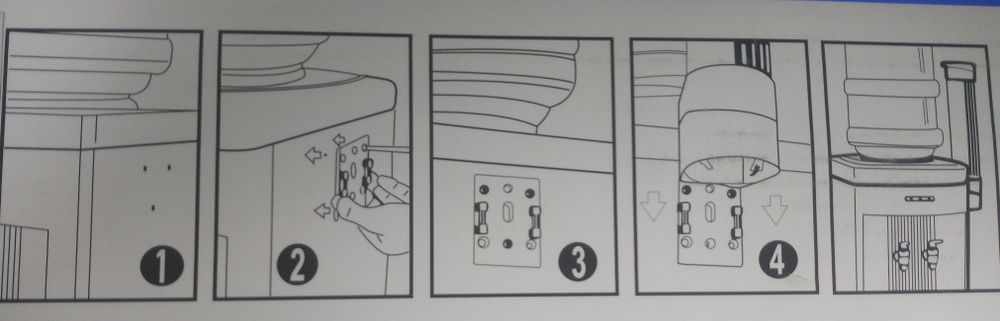 Стаканодержатель на шурупах