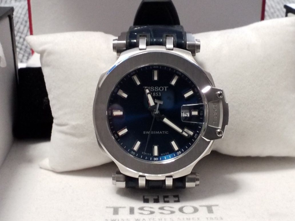 Tissot T Race Swissmatic inox/bleumarin