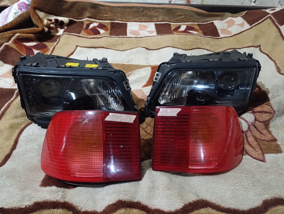 Фары на Ауди A8 D2 перед и задние
