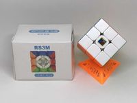 Cub Rubik 3x3 Magnetic Nou | Moyu rs3m 2020 Stickerless și Stickered!
