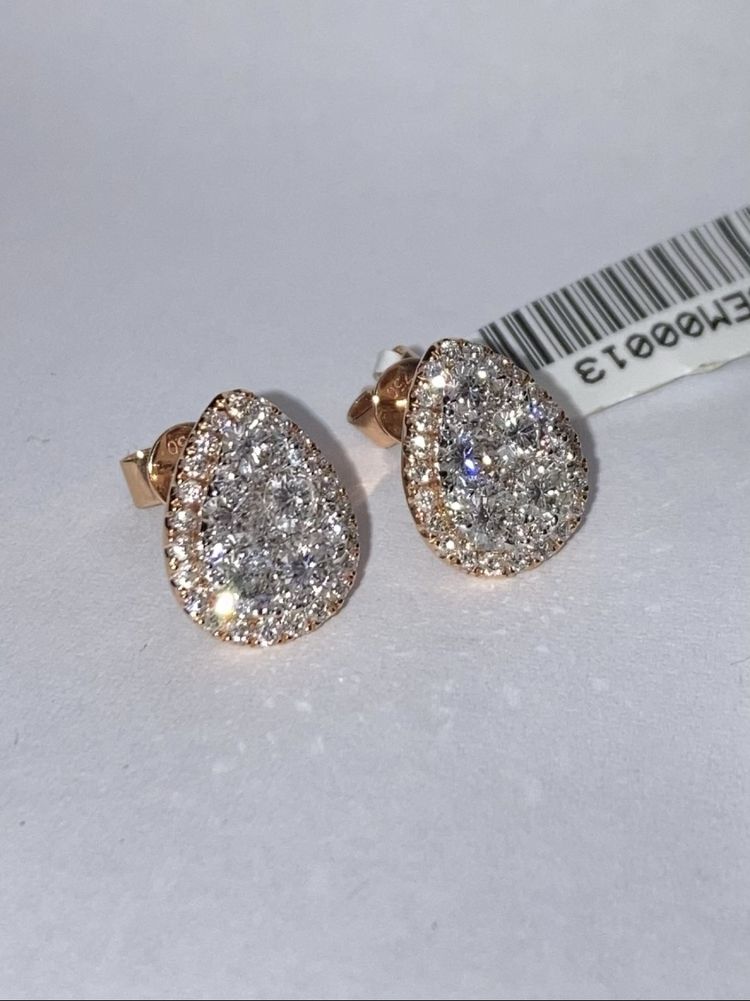 Set lux aur roz 18kt.cu diamante 3.23ct