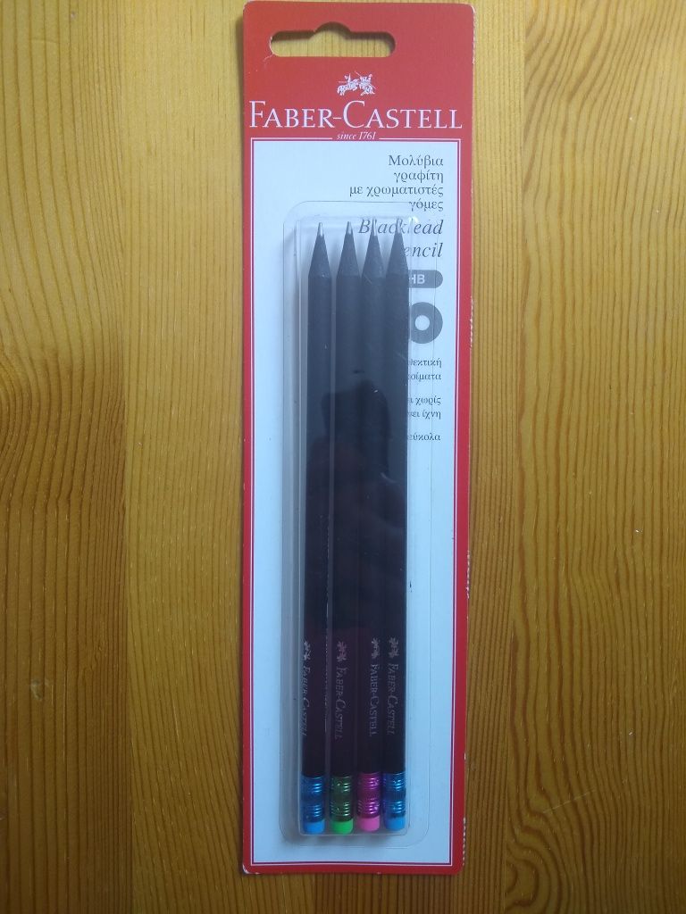 Черни моливи Faber Castell