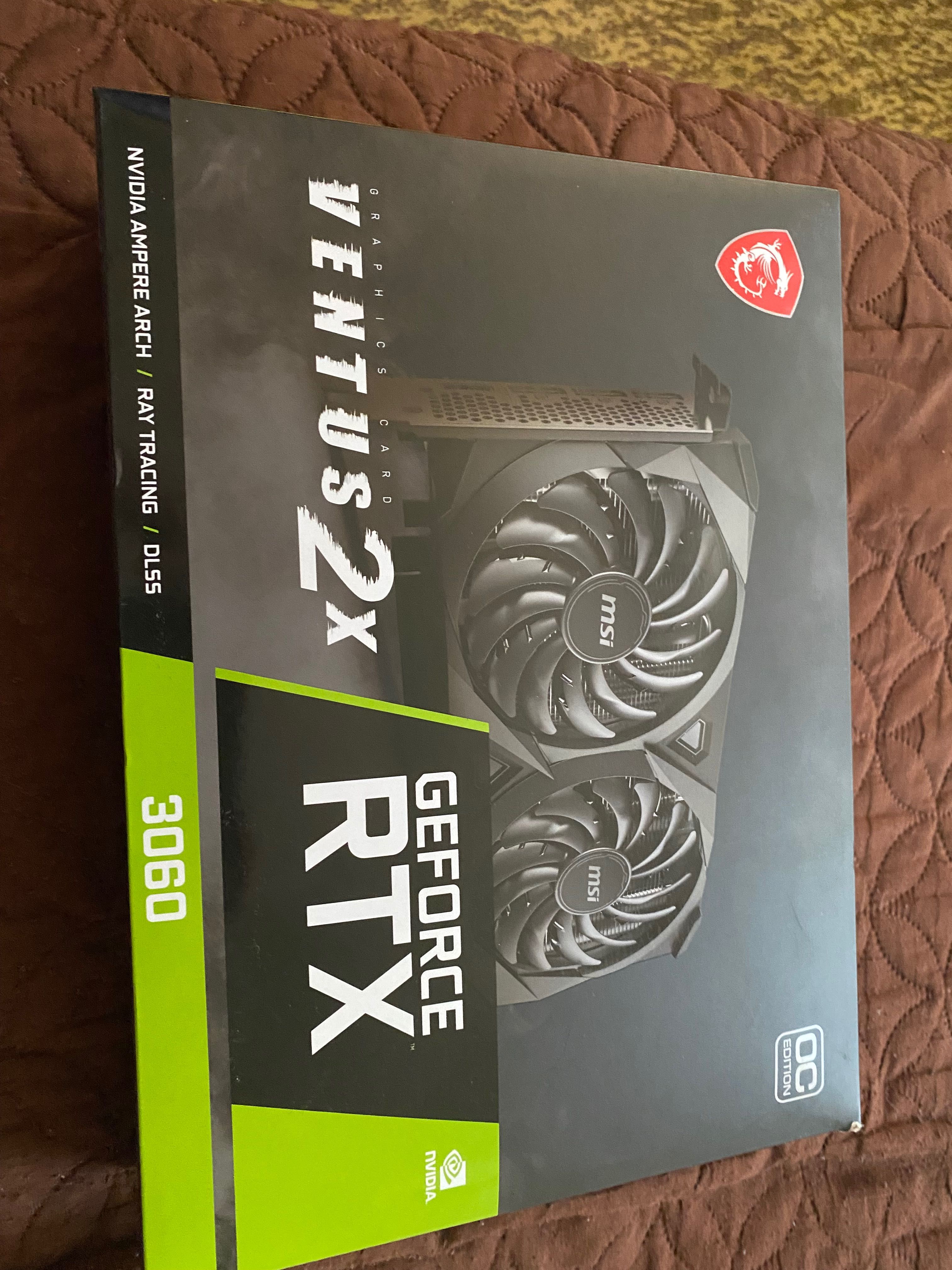 Nvidia MSI Видео Карта RTX 3060 12GB VRAM