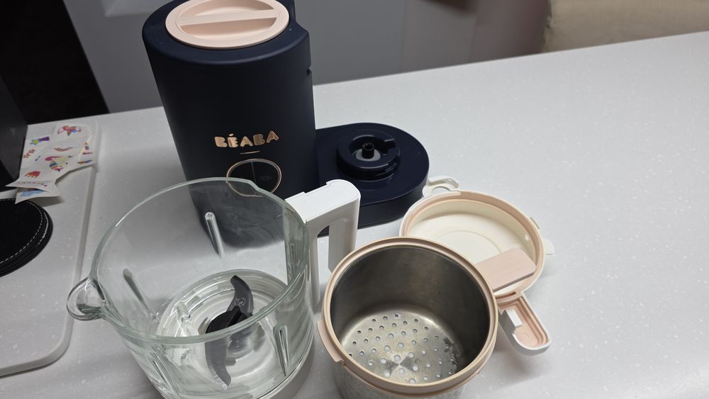 Béaba Babycook Neo, BEA4000, pentru bebeluși, Gătire la abur și mixare