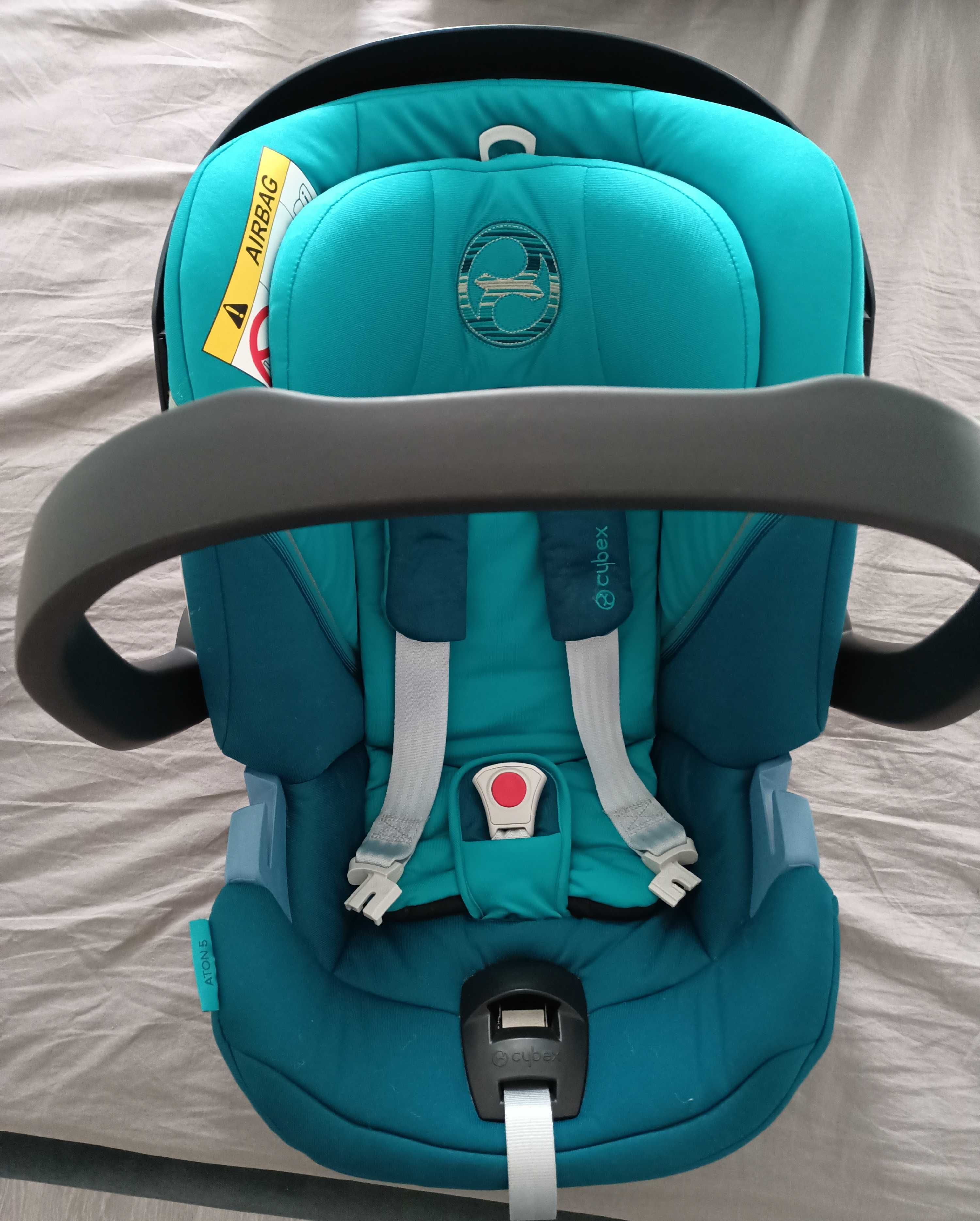 Scoica auto Cybex Aton 5 River Blue
