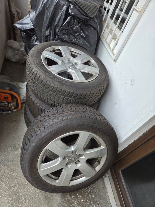 Set Jante originale AUDI pe cu cauciuri de iarna ca noi !