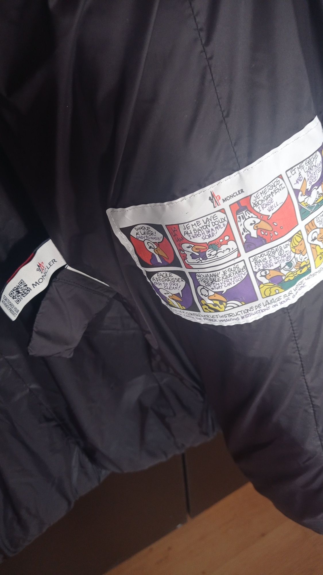 Vând geaca lunga moncler mărimea L-xl (4)