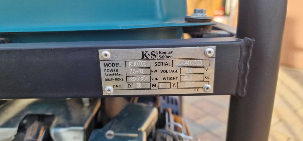 Generator 8kW Könner & Söhnen KS-10000E