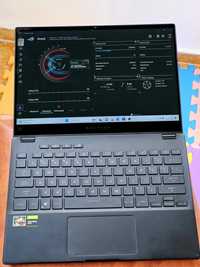 Laptop gaming Asus rog flow x13 ryzen 7 5800hs +gtx 1650 max-q