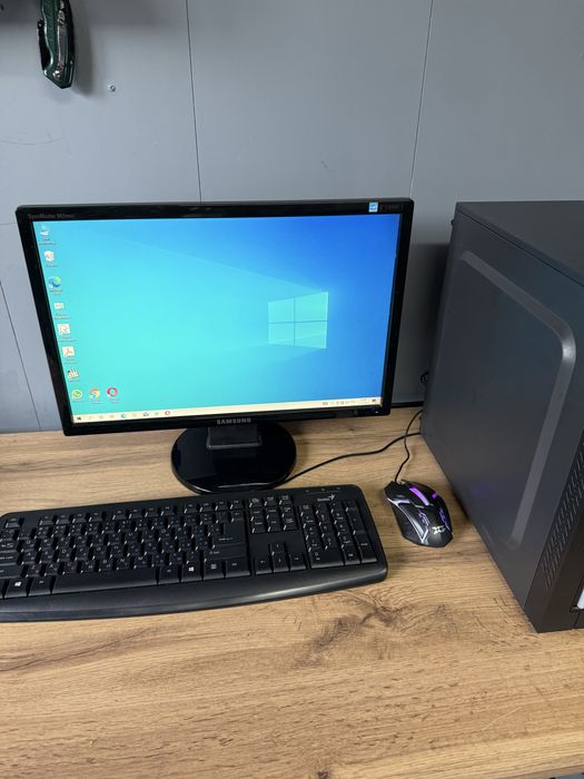 Компьютер core i3 / ssd /ОЗУ 8/полный комплект