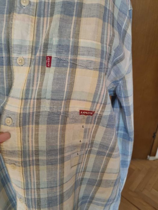 Мъжка риза Levis, размер L, нова с етикет