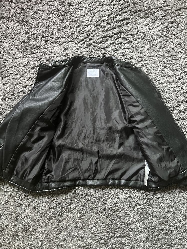 Детско кожено яке Zara 10г. 140см.