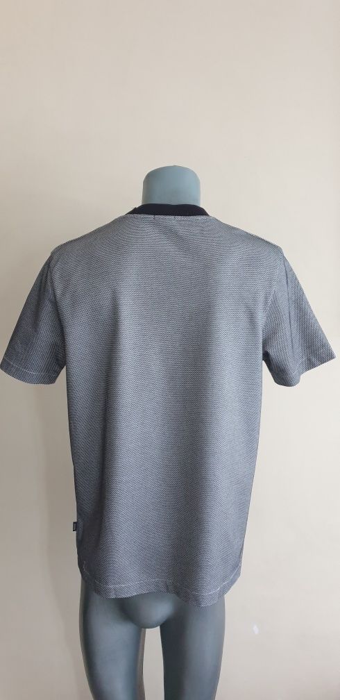 Hugo Boss Colourblock Mercerised Pique / M НОВО! ОРИГИНАЛНА Тениска!