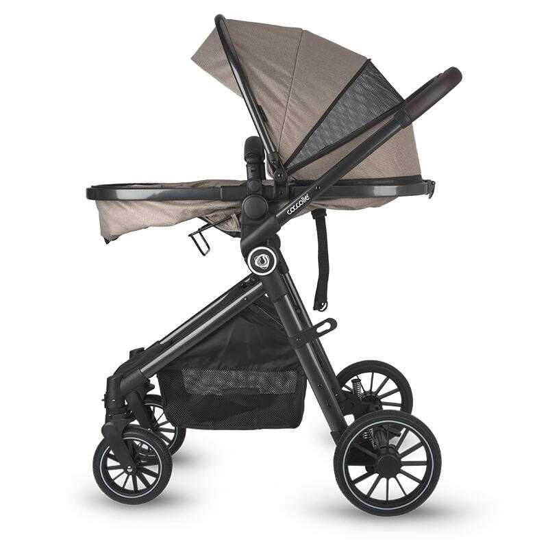 Carucior 3in1 transformabil Coccolle Ago, Cadru aluminiu,Roti cauciuc,