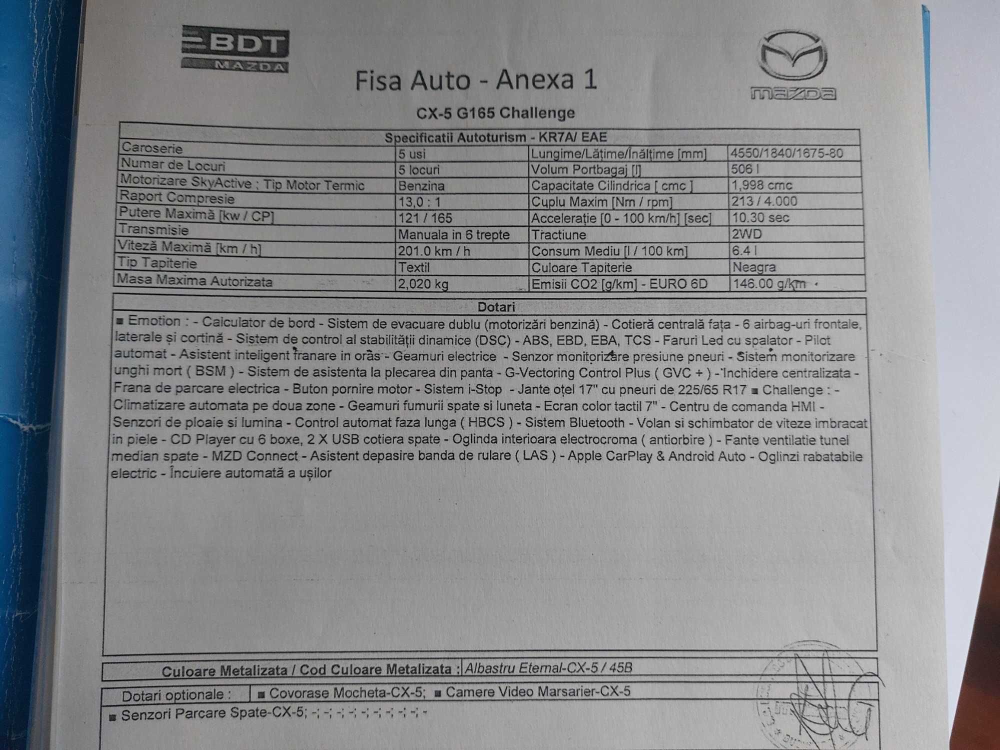 Mazda CX5 65.000 km Unic proprietar