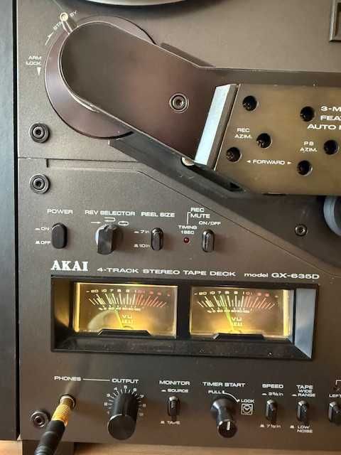 AKAI GX-635, negru