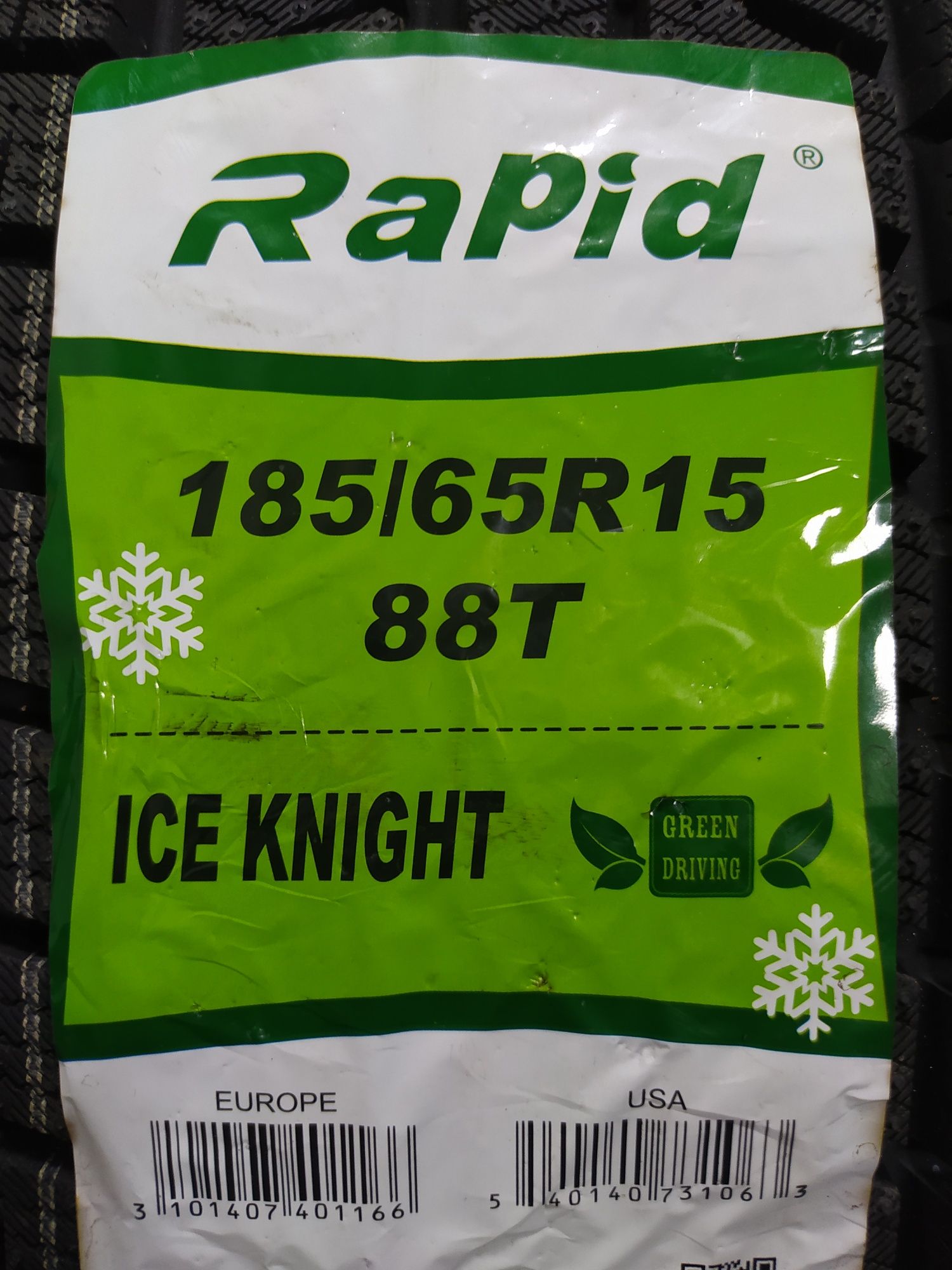 Rapid 185/65R15 Ice Knight