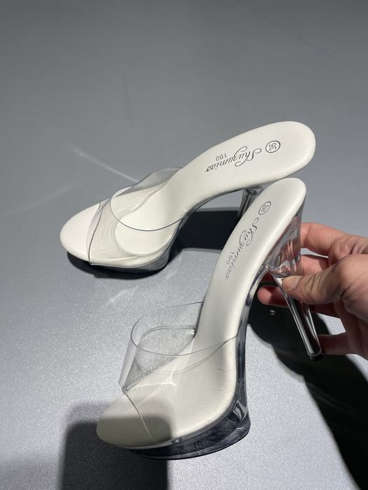 Pantofi platforma Clear competitionali de scenă