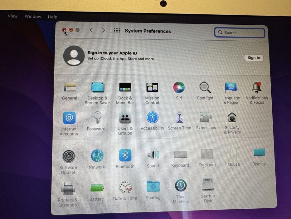 Macbook 13 8gb 250gb beterie noua