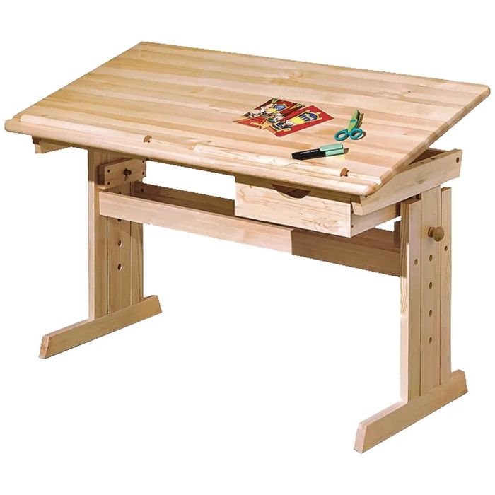 Vand birouri Halmar Julia din lemn reglabil – stare excelentă