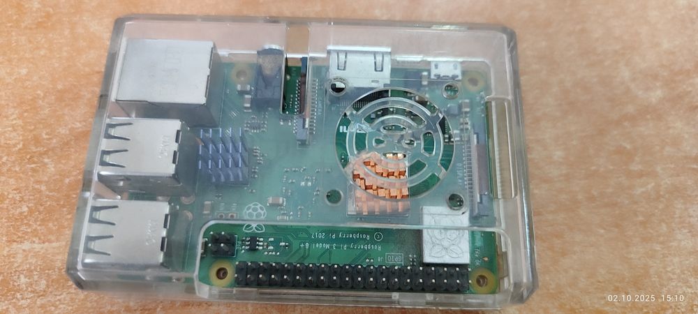 Микрокомпьютер Raspberry P3 B+