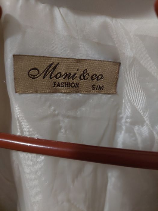 Модерно якенце, бял памук S/M
