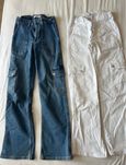 Дънки тип cargo ZARA
