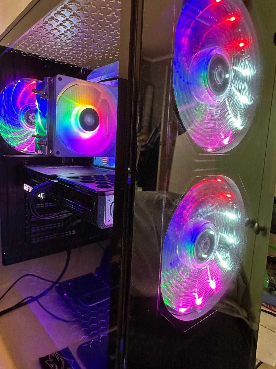 Мощный игровой компьютер i5-10400, ядер-12, 4.3GHz, видео RTX3060 12Gb