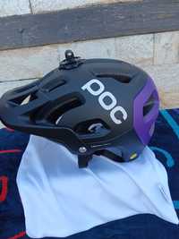 POC Tectal Race MIPS L Uranium Black/Sapphire Purple