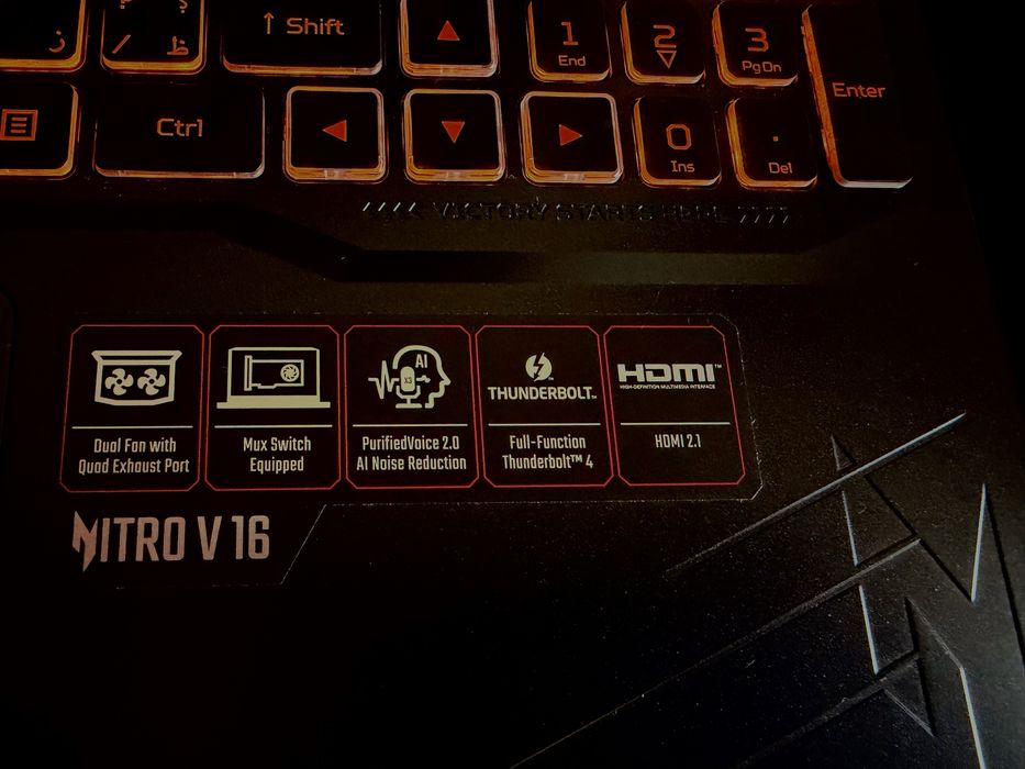 Acer Nitro 16 165Hz. RTX4050  16/512