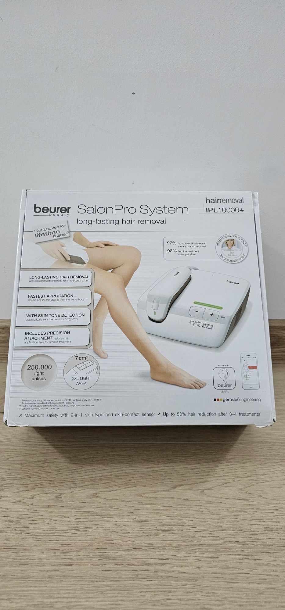 Aparat epilare IPL Beurer 10000+
