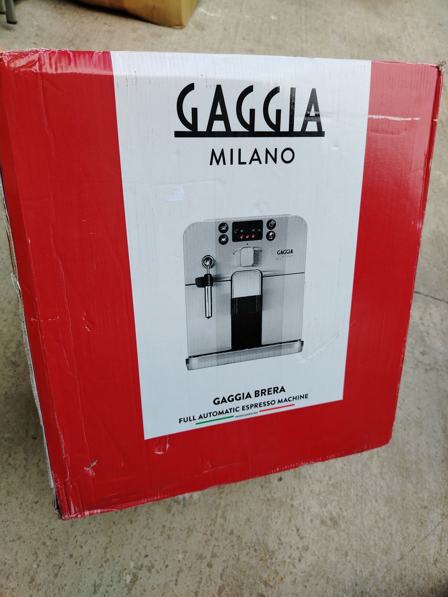 Gaggia Brera Automat de Espresso, 1400W, Presiune 15bar, Neagru
