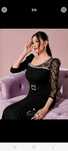 Rochie neagra eleganta dama